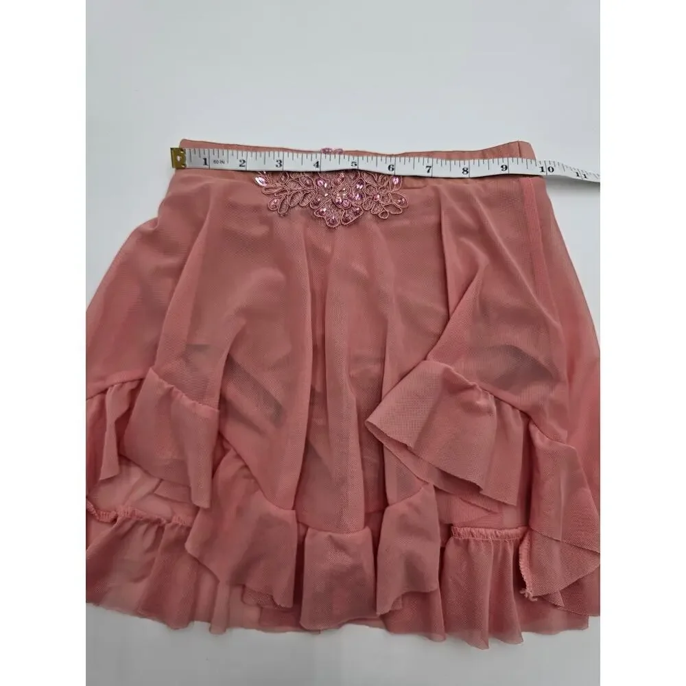 Weissman Dancewear Girl's Size SC/MC Dance Costume 2 Piece Top and Skirt